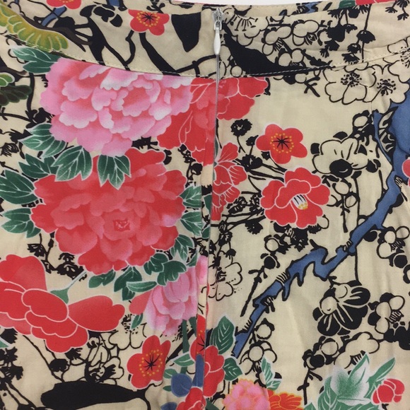 XS Japanese floral patterned skirt - Picture 5 of 5